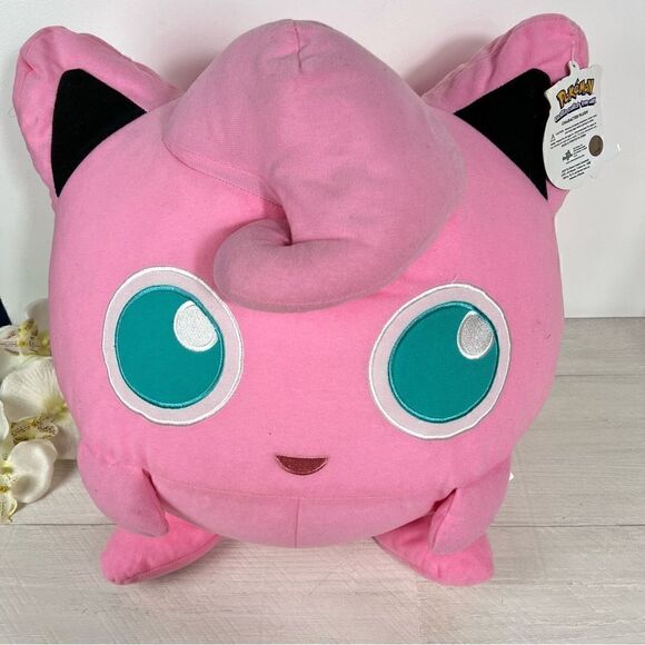 Pokémon Large JigglyPuff Plush Toy 15x15” - Picture 9 of 11